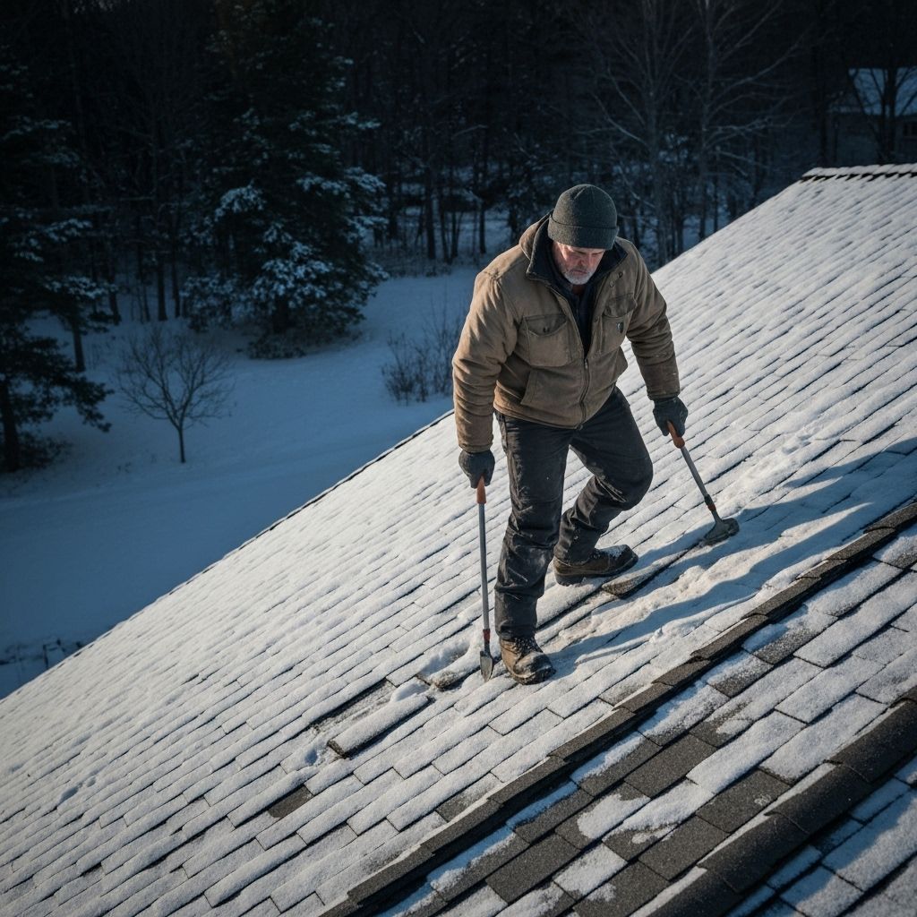 Winter Roof Maintenance Checklist